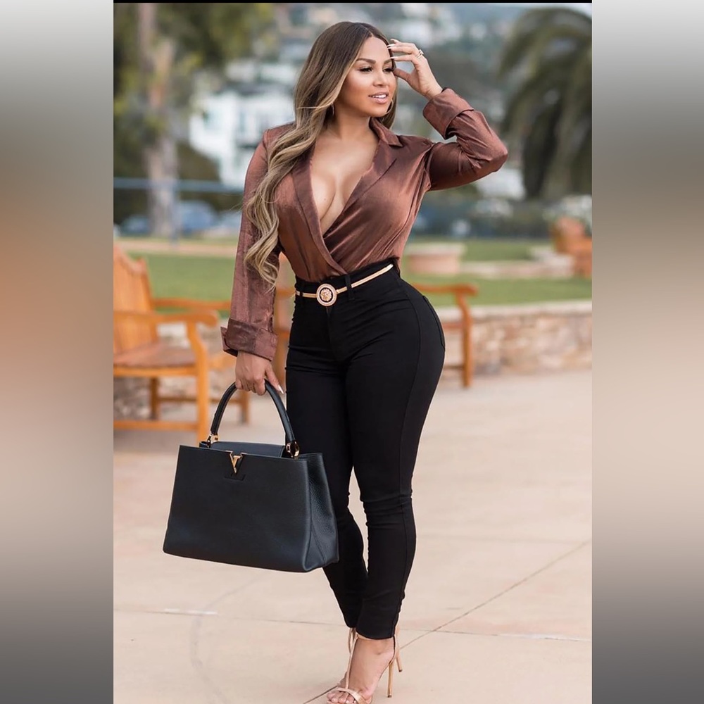 Fashion Nova Classic High Waist Skinny Jeans - Black